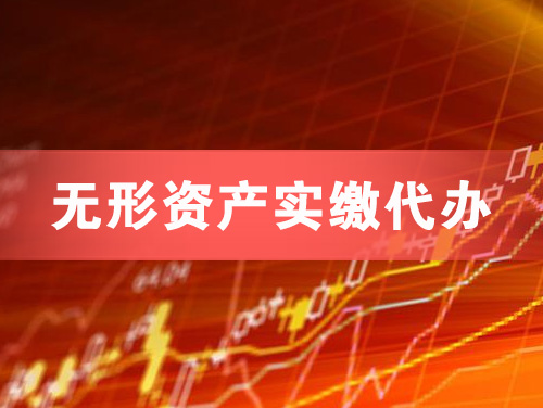 吉首无形资产实缴资本代办